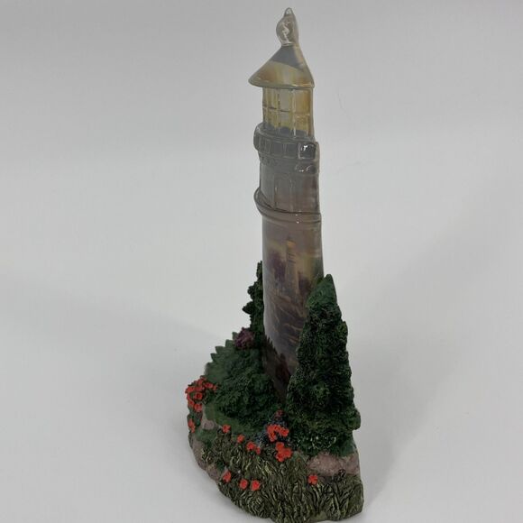 VTG 2004 Thomas Kinkade Safe Harbor Lighthouse The Sea of Tranquility No. 1615 - Picture 2 of 8